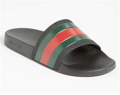 gucci rubber slides fake ebay|gucci slides clearance.